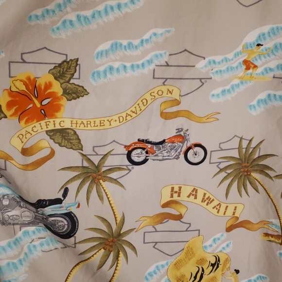 Pacific Harley-Davidson Hawaii Orange and Tan - Picture 3 of 8